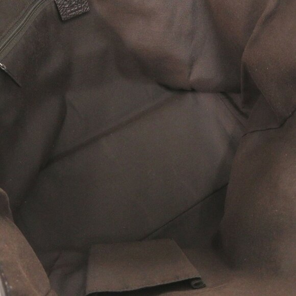 GUCCI Brown Canvas Tote Bag - Picture 7 of 9
